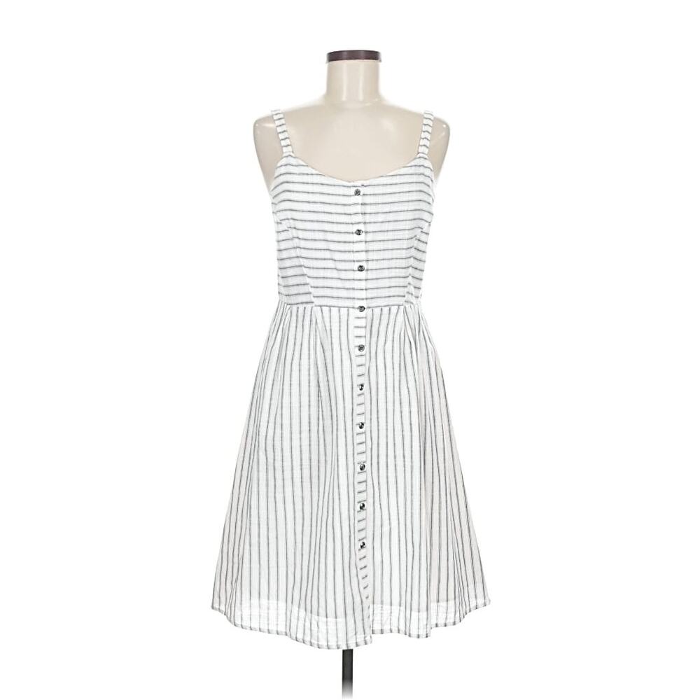Striped Cotton Vacation Tank Dress Size M